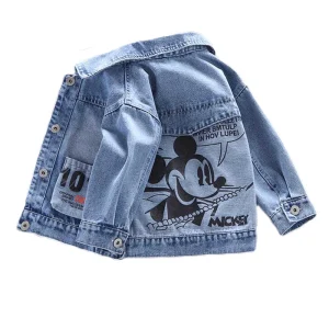 Disney Boys and Girls Mickey Mouse  Denim Jacket